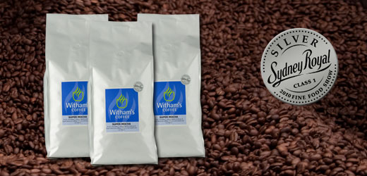 Witham's Coffee wins silver medal