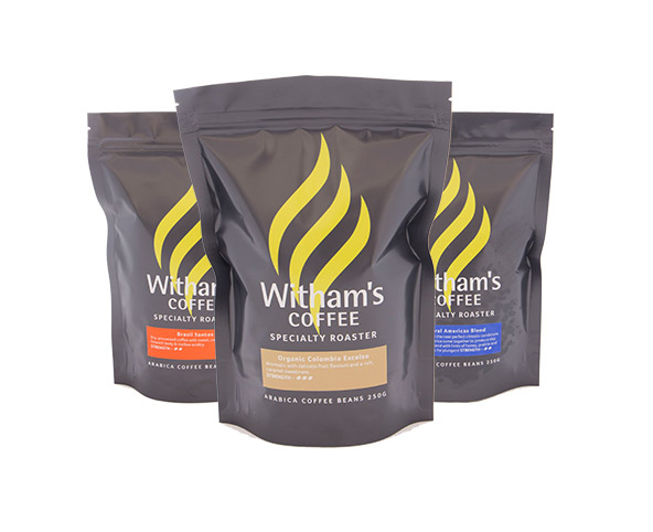 Witham's Coffee Beans - 250g for 6 months
