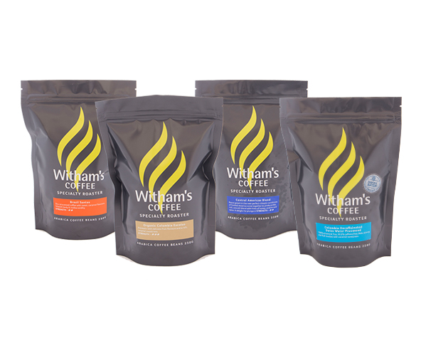 Witham's Coffee Beans - 500g for 6 months