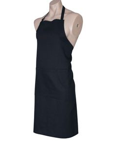 Witham's Coffee Black Apron - BIB - black