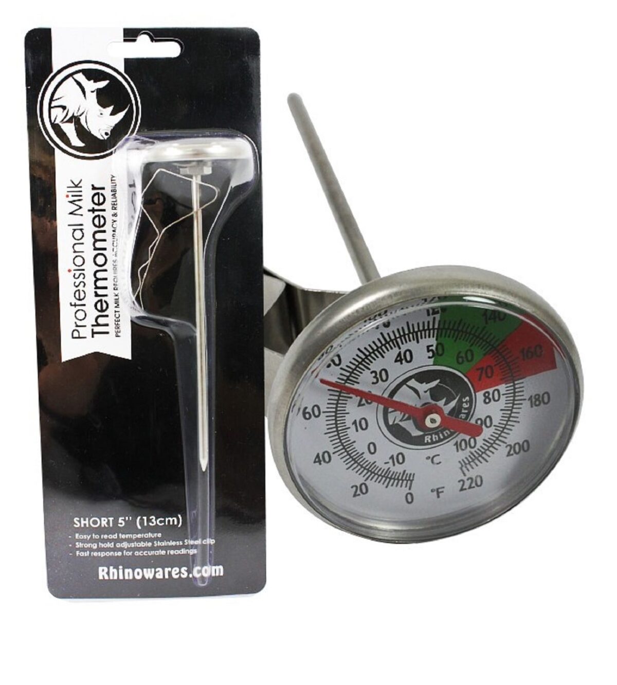 Rhinowares® - Milk Thermometer [Analog]