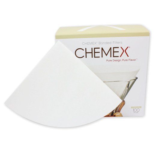 Chemex® - Pre Folded Filter Papers (100PK) White Squares