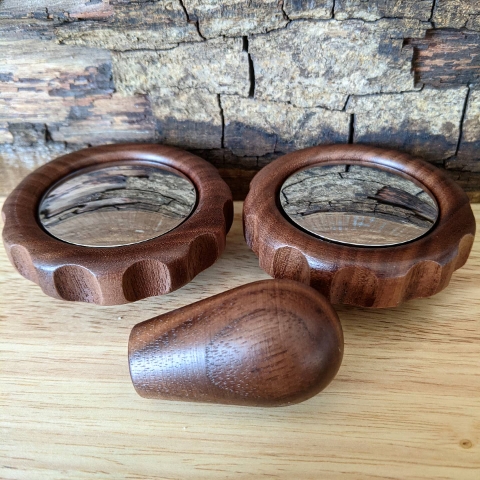 Walnut Wood Accessories Kit for Rocket Machines