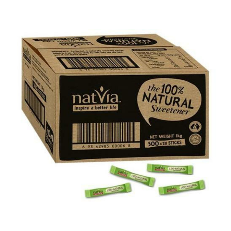 Natvia® - Sweetener (500 x 2G Sticks)