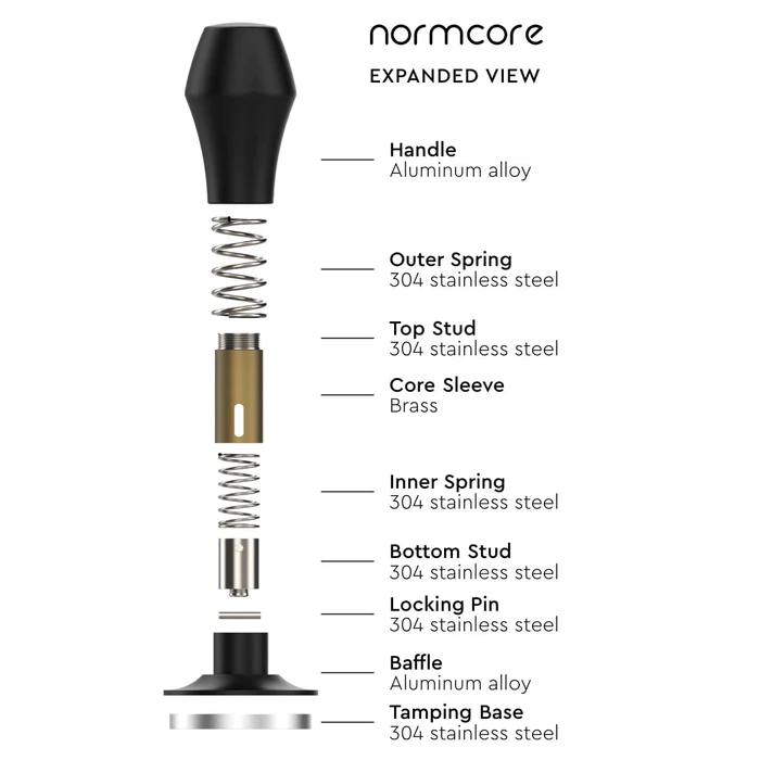 Normcore Spring Loaded Tamper V4 - 58.5mm - Image 2