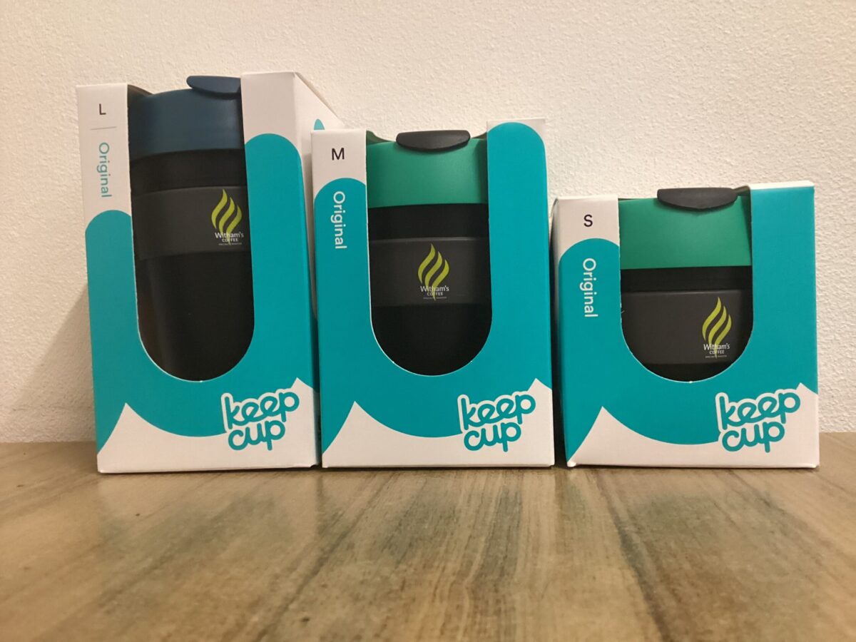Withams Branded Keep Cups [Original Plastic]