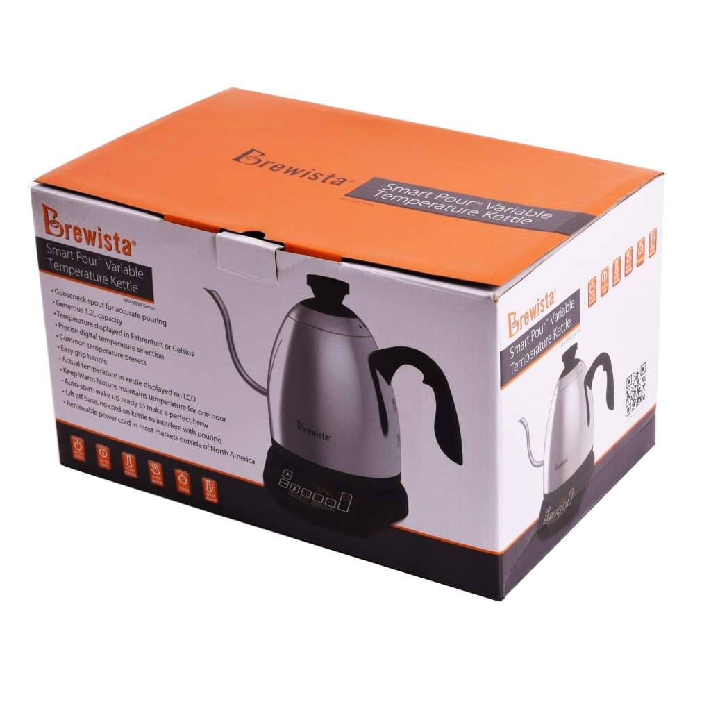 Brewista® - Smart Pour™ Variable Temperature Gooseneck Kettle (1.2L)