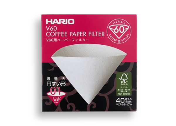 Hario® - V60 Coffee Paper Filter (1 Cup)